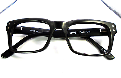 #ad Spy CARSON Black 50 22 145 Mens Eyeglasses Frames