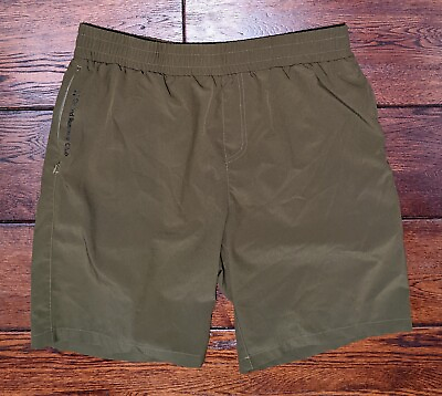 #ad Grand Running Club GRC Men#x27;s Shorts Classic Olive Green Made in Paris Size Large