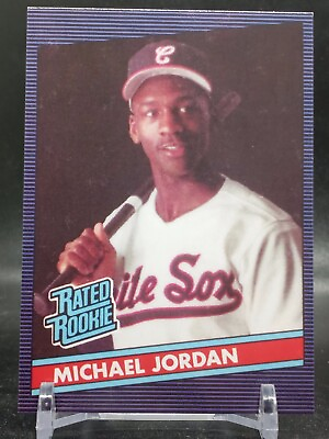 #ad Michael Jordan Rated Rookie Glossy Edition Chicago White Sox
