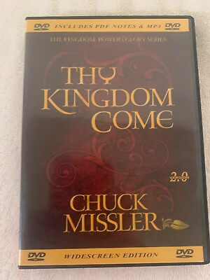 #ad Thy Kingdom Come DVD by Chuck Missler Widescreen MP3 Notes 2009 VG