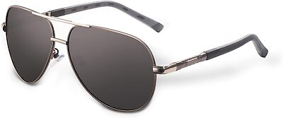 #ad K KENON Personalized Aviator Sunglasses for Men Polarized Sunglasses UV400 Prot