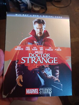 #ad Doctor Strange Blu Ray DVD W Slip Cover Marvel Studios 2022 $15.99
