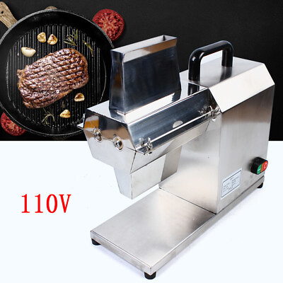 #ad Electric Meat Tenderizer Steak Flatten Machine Stainless 450W 200r min $323.00