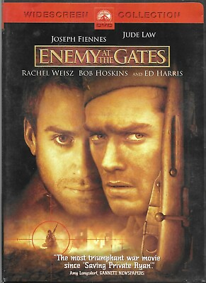 #ad Enemy at the Gates DVD 2001 Widescreen NEW