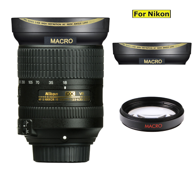 #ad 67mm HD Wide Angle Macro Lens for 18 135mm f 3.5 5.6G ED IF AF S DX NIKKOR D700