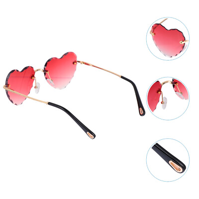 #ad Sunglasses Metal Novelty Funny Eyeglasses Photo Beach for Women