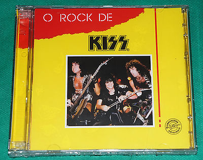 #ad Kiss O Rock de Kiss BRAZIL Double CD 2017 Sealed