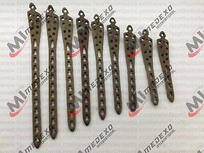#ad Distal Tibia Locking Plate Left 3.5mm TT 4 To 12 Hole Set Of 9 Pieces Orthopedic