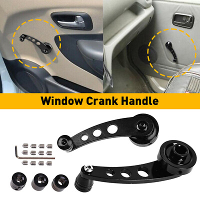 #ad Chrome Aluminum Billet Car Manual Window Crank Handle for Ford VW GM Jeep Camaro