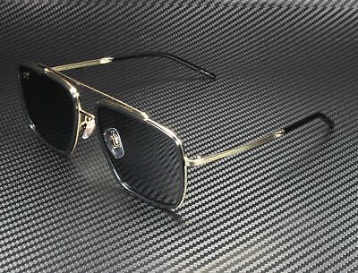 #ad DOLCE amp; GABBANA DG2220 02 81 Gold Black Polarized Grey 57 mm Men#x27;s Sunglasses