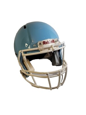 #ad Riddell Speed 2016 Medium Youth Football Helmet Lt. Blu Recertified 2019 W Mask