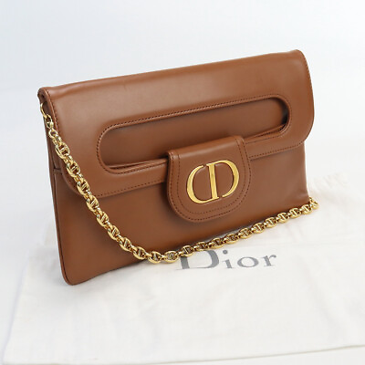 #ad Used Beauty Dior Christian Dior Dior Double Leather M8641U Rank S us 1 2WAY C