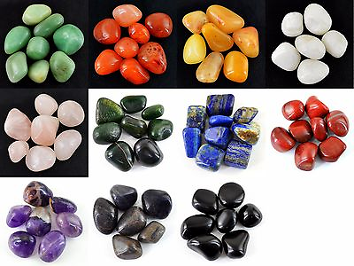 #ad Crystal Healing Gemstone Wholesale 500 cts Lots Natural Loose Tumble GEM EDH