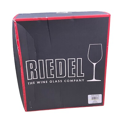 #ad RIEDEL Flow Montrachet Wine Glass Set Of 2 Crystal Germany 2008 407 97 22.5 Oz