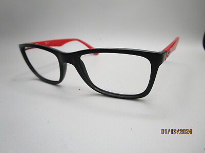 #ad RAY BAN RB7027 L 5416 54 18 140 Kids Red Reading Glasses