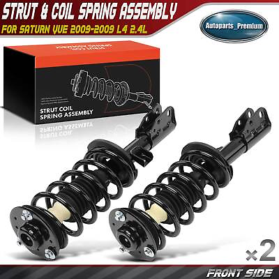 #ad 2x Front Left amp; Right Complete Strut amp; Coil Spring Assembly for Saturn Vue 2009