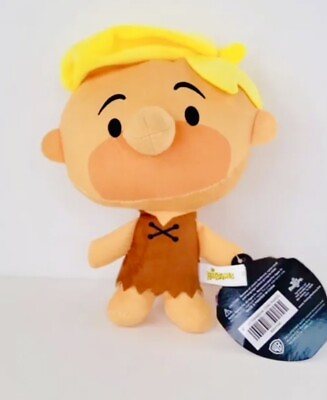 #ad The Flintstones Barney 6quot; Plush Toy Factory Doll Figure Movie rare Chibi NEW