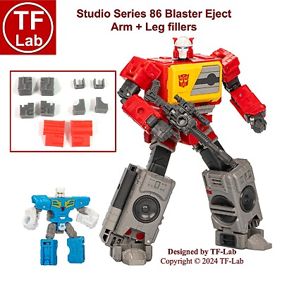 #ad Upgrade Kit Transformers Studio Series 86 Blaster Arm Leg Fillers Fillets TF Lab