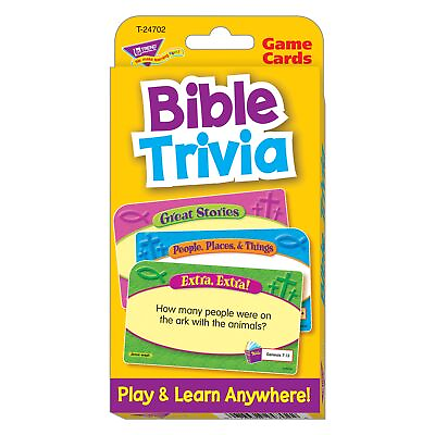 #ad Trend Bible Trivia Flash Cards