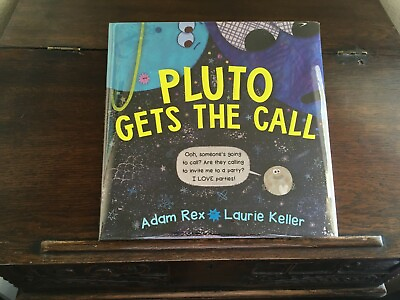 #ad PLUTO GETS THE CALL Adam Rex SIGNED DOODLED DATED w error 1st 1st 2019 HCDJ