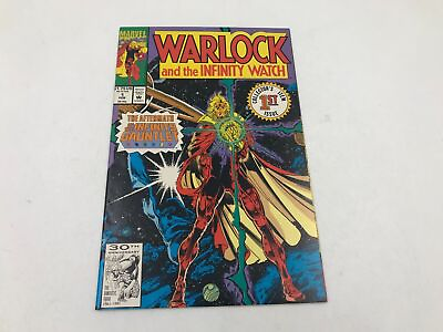 #ad Warlock and the Infinity Watch #1 1st Team Appearance Judgment Marvel 1992