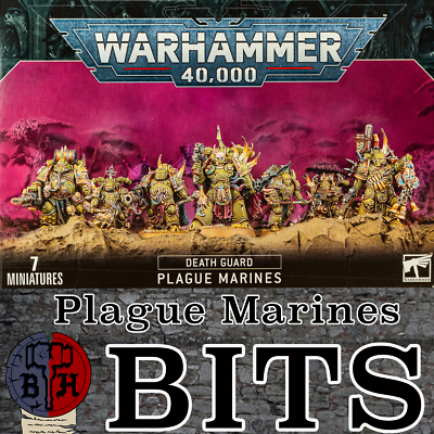 #ad Warhammer 40K Death Guard Plague Marine box set BITS Games Workshop