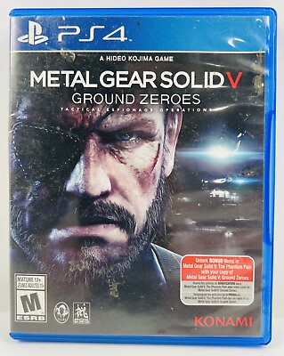 #ad Metal Gear Solid V: Ground Zeroes Sony PlayStation 4 2014 Complete Tested
