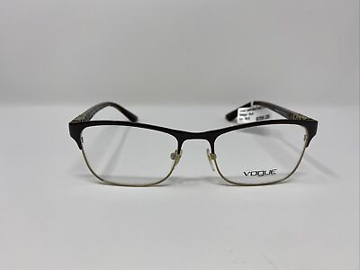 #ad vogue Eyeglasses Frame VO3996 997 53 18 140 Brown Havana Gold Full Rim U137