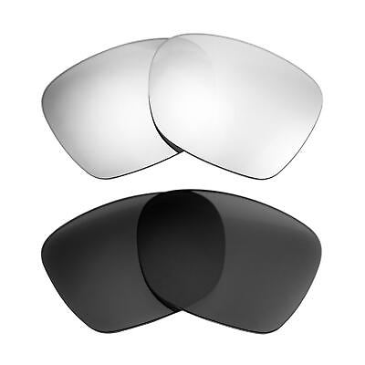 #ad Walleva Titanium Black Polarized Lenses For Costa Del Mar Anaa Sunglasses
