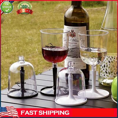 #ad #ad Resin Plastic Wine Glasses Shatterproof Detachable Reusable for Camping Outdoor