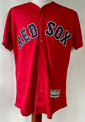 #ad Majestic Boston Red Sox Jackie Bradley Junior Stitched Jersey Size XL NWT