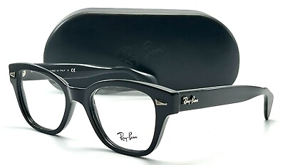 #ad NEW RAY BAN RB 0880 2000 BLACK AUTHENTIC FRAMES EYEGLASSES 49 19 145 W CASE