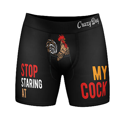 #ad Mens Stop Staring At My Boxer Briefs Funny Sarcastic Joke Graphic Novelty