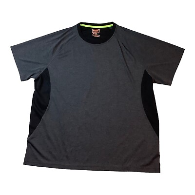 #ad The Foundry Charcoal Black Short Sleeve Shirt Men#x27;s Size 2XL $11.84
