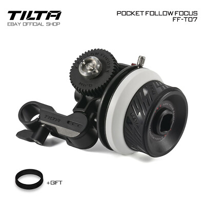 #ad Tilta Mini Follow Focus For DSLR Cameras Lens Control Seamless Focus Gear Ring