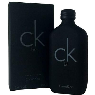 #ad Ck Be by Calvin Klein 3.4 oz EDT Cologne for Men Perfume Women Unisex New In Box