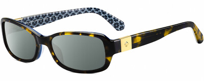 #ad Kate Spade PAXTON2 Women#x27;s Polarized Sunglasses Brown Tortoise Havana 53mm 4 Opt
