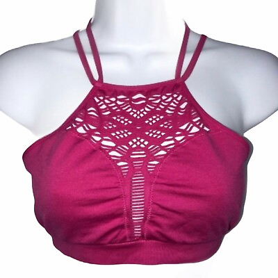 #ad Victoria#x27;s Secret Pink Multi String Sports Bra M