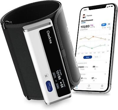#ad Checkme BP2 Bluetooth Blood Pressure Monitor Home Use Wireless BP Cuff Acurate