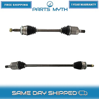 #ad NEW Front Complete CV Axle Shaft Assembly LH amp; RH Side Pair For 11 13 Kia Optima