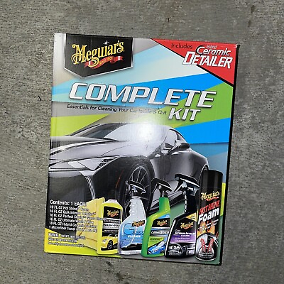 #ad Meguiar#x27;s Complete Car Care Kit G55208