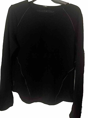#ad Women#x27;s Under Armour Black Long Sleeve Shirt Size XL