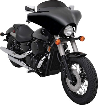 #ad Memphis Shades Windshield for Batwing Fairing 5in. Black MEP8501