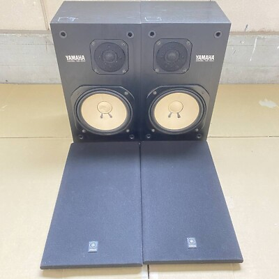 #ad Yamaha NS 10M STUDIO Speaker System Studio Monitors pair Sound confirmed Shiftal