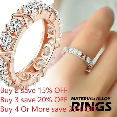 #ad Magnetic Zircon Shaping Ring Shaping Rings Cross Full Moissanite Diamond