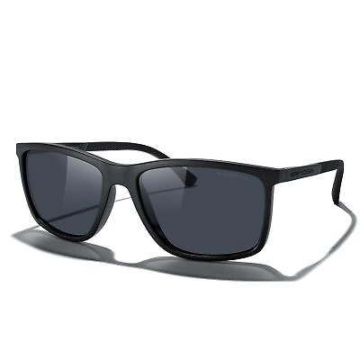 #ad Unisex Rectangle Polarized Sunglasses For Fishing Driving Golf Aluminum Templ...