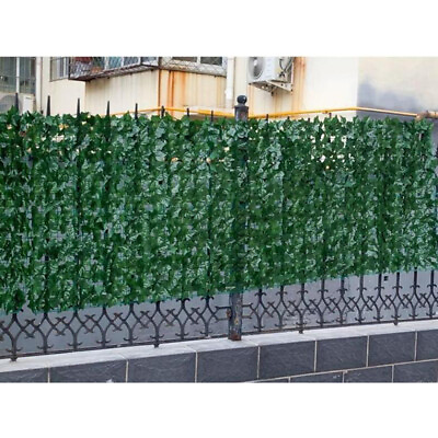 #ad Artificial Plants Fake Ivy Leaf Plants Leaves Long Screen Ivy Courtyard 50*300cm