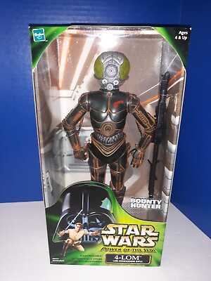 #ad Star Wars 4 LOM 12 inch Power of the Jedi Action Figure Empire Strikes Back NEW