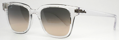 #ad RAY BAN RB4323 6447 32 Polished Transparent Womens Square Sunglasses 51 20 150