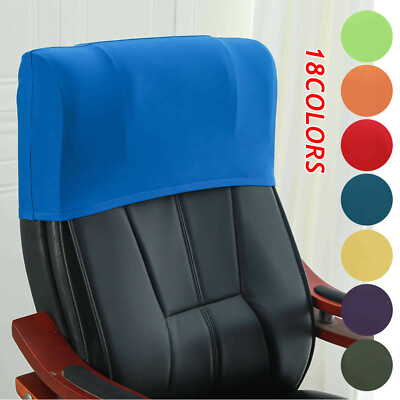 #ad Protection Head Elastic Slipcover Backrest Chair 3X Cover Office Back Chair
